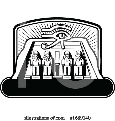 Royalty-Free (RF) Egyptian Clipart Illustration by Vector Tradition SM - Stock Sample #1689140