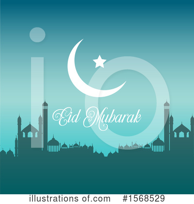Royalty-Free (RF) Eid Mubarak Clipart Illustration by KJ Pargeter - Stock Sample #1568529
