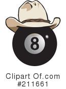 Eight Ball Clipart #211661 by Dennis Holmes Designs