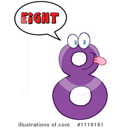 Eight Clipart #1116161 by Hit Toon