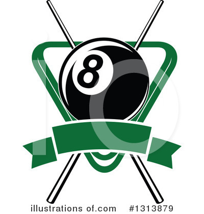 8 Ball Clipart #1313879 by Vector Tradition SM