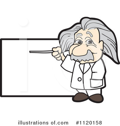 Royalty-Free (RF) Einstein Clipart Illustration by Mascot Junction - Stock Sample #1120158