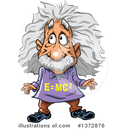 Einstein Clipart #1372876 by Clip Art Mascots