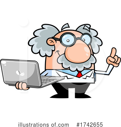 Laptop Clipart #1742655 by Hit Toon