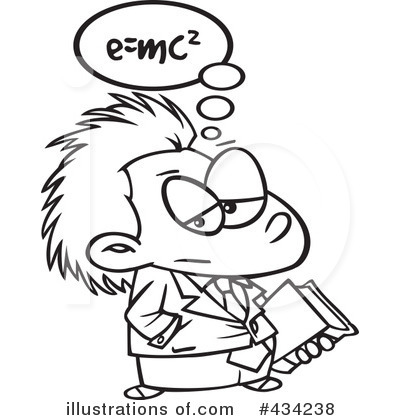 Einstein Clipart #434238 by toonaday