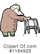 Elderly Man Clipart #1184925 by lineartestpilot
