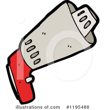 Royalty-Free (RF) Electric Drill Clipart Illustration by lineartestpilot - Stock Sample #1195488