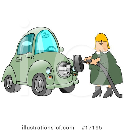 Electrical Car Clipart #17195 by djart
