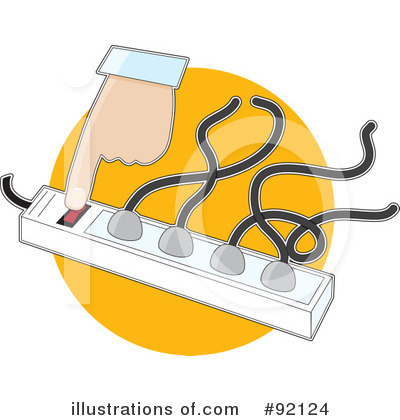 Royalty-Free (RF) Electrical Clipart Illustration by Maria Bell - Stock Sample #92124