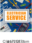 Electrician Clipart #1725671 by Vector Tradition SM