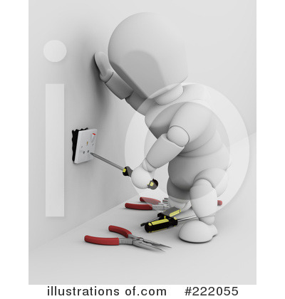 Electrician Clipart #222055 by KJ Pargeter
