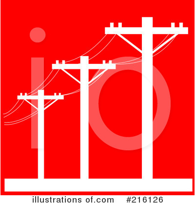 Royalty-Free (RF) Electricity Clipart Illustration by patrimonio - Stock Sample #216126
