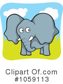 Elephant Clipart #1059113 by Any Vector