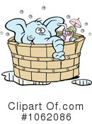 Elephant Clipart #1062086 by Johnny Sajem