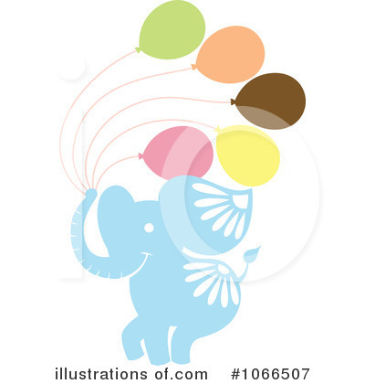 Elephant Clipart #1066507 by Cherie Reve