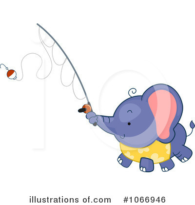 Royalty-Free (RF) Elephant Clipart Illustration by BNP Design Studio - Stock Sample #1066946
