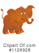 Elephant Clipart #1126928 by Alex Bannykh