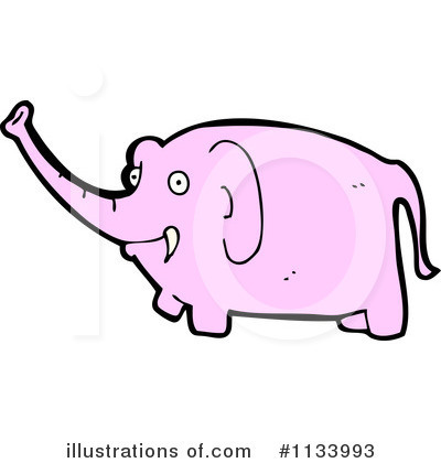 Royalty-Free (RF) Elephant Clipart Illustration by lineartestpilot - Stock Sample #1133993