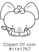 Elephant Clipart #1141767 by Cory Thoman