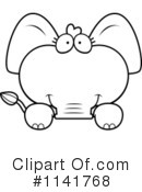Elephant Clipart #1141768 by Cory Thoman