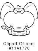 Elephant Clipart #1141770 by Cory Thoman