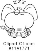 Elephant Clipart #1141771 by Cory Thoman