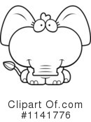 Elephant Clipart #1141776 by Cory Thoman