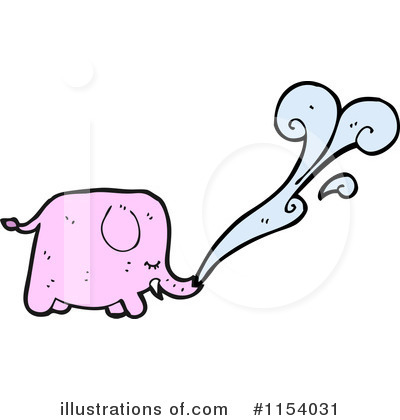 Royalty-Free (RF) Elephant Clipart Illustration by lineartestpilot - Stock Sample #1154031