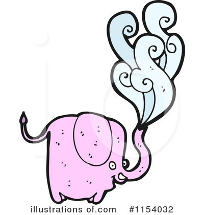 Royalty-Free (RF) Elephant Clipart Illustration by lineartestpilot - Stock Sample #1154032