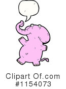 Elephant Clipart #1154073 by lineartestpilot
