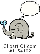 Elephant Clipart #1154102 by lineartestpilot