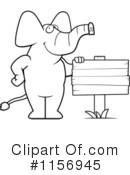 Elephant Clipart #1156945 by Cory Thoman