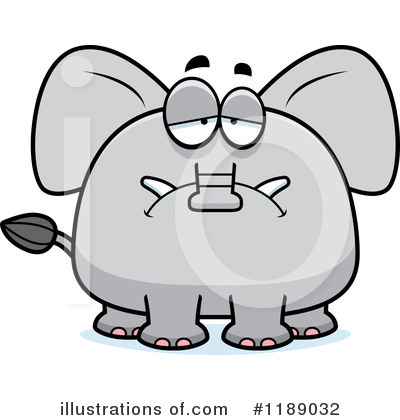 Royalty-Free (RF) Elephant Clipart Illustration by Cory Thoman - Stock Sample #1189032