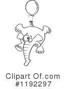 Elephant Clipart #1192297 by toonaday
