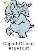 Elephant Clipart #1241035 by Johnny Sajem