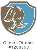 Elephant Clipart #1268898 by patrimonio