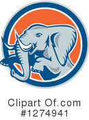 Elephant Clipart #1274941 by patrimonio