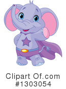 Elephant Clipart #1303054 by Pushkin