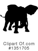 Elephant Clipart #1351705 by AtStockIllustration