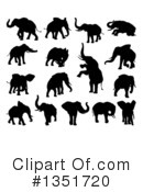 Elephant Clipart #1351720 by AtStockIllustration