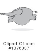 Elephant Clipart #1376337 by djart