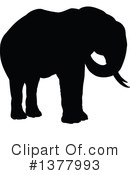 Elephant Clipart #1377993 by AtStockIllustration