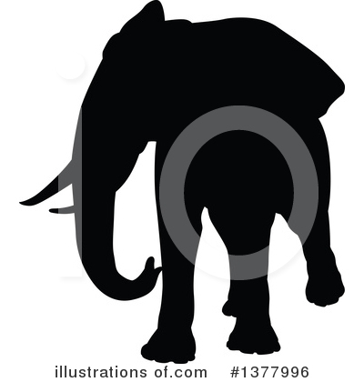 Royalty-Free (RF) Elephant Clipart Illustration by AtStockIllustration - Stock Sample #1377996