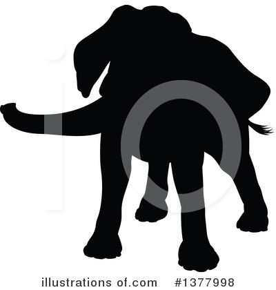 Royalty-Free (RF) Elephant Clipart Illustration by AtStockIllustration - Stock Sample #1377998