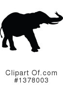 Elephant Clipart #1378003 by AtStockIllustration