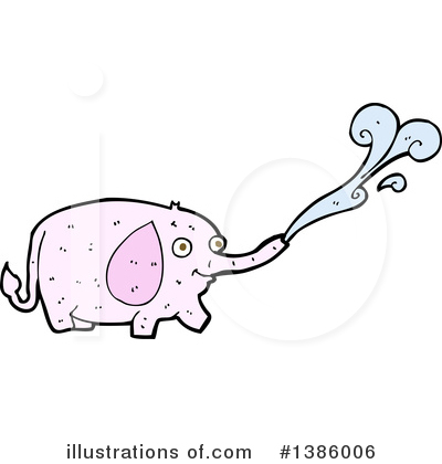 Royalty-Free (RF) Elephant Clipart Illustration by lineartestpilot - Stock Sample #1386006