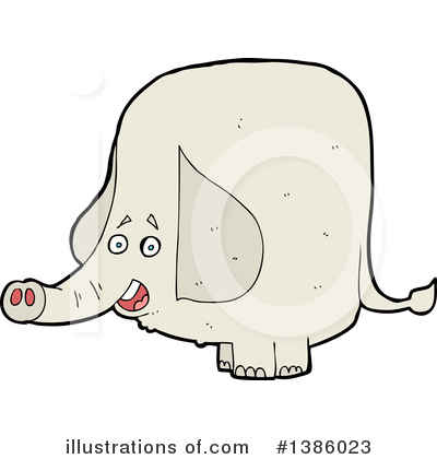 Royalty-Free (RF) Elephant Clipart Illustration by lineartestpilot - Stock Sample #1386023