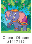 Elephant Clipart #1417196 by visekart