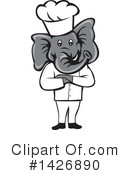 Elephant Clipart #1426890 by patrimonio