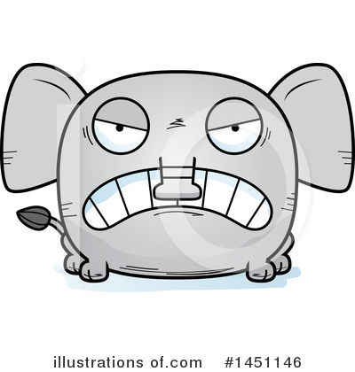 Royalty-Free (RF) Elephant Clipart Illustration by Cory Thoman - Stock Sample #1451146